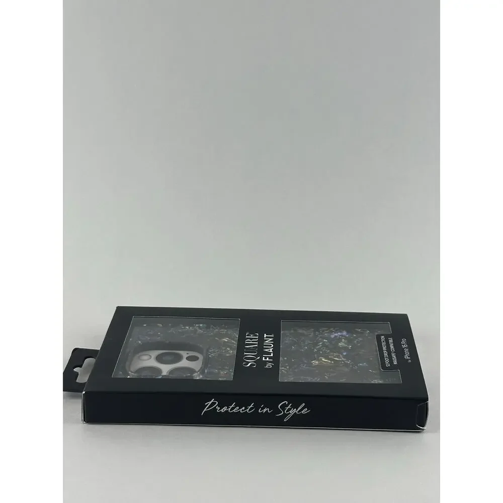 Square by Flaunt iPhone 16 Pro Multicolor Abalone Shell Case NWT MSRP: $55.00